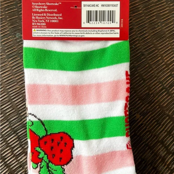Brand new Strawberry Shortcake socks 🍓 - Picture 3 of 4